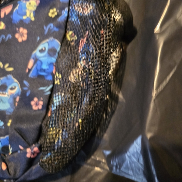 Disney Stitch Blue and Black Backpack - Picture 2 of 5